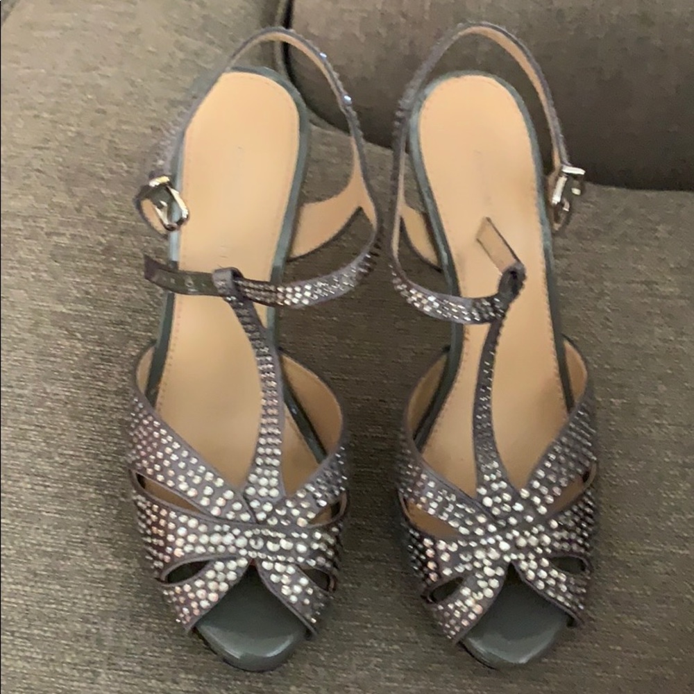 Antonio Melani silver heels